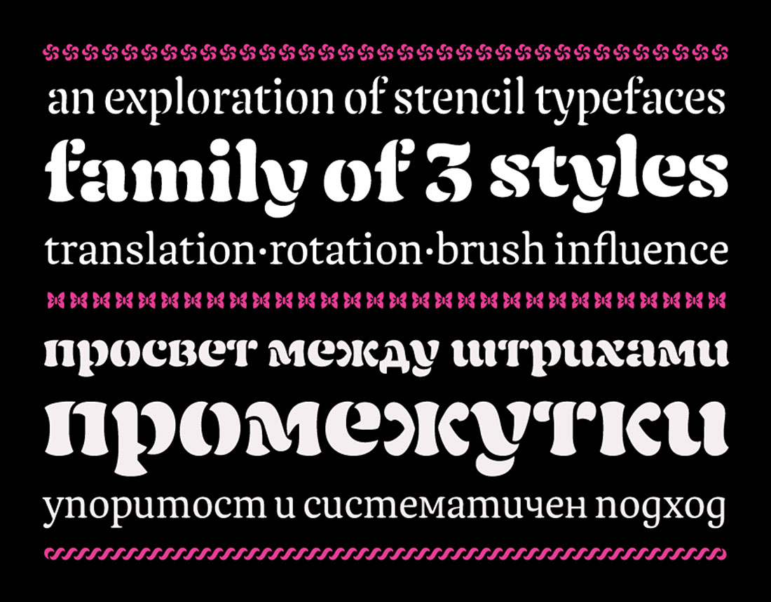 Amanita Typeface by Krista Radoeva