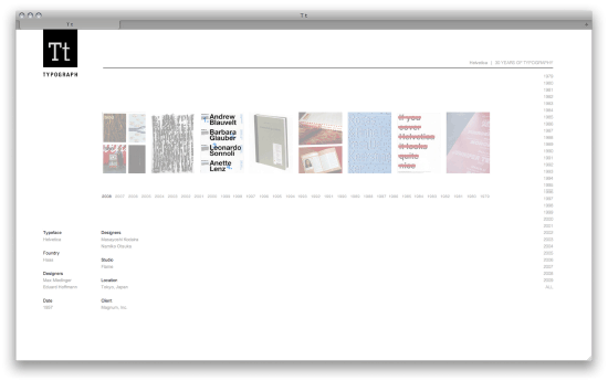 Nikos Kourtis’ Typograph